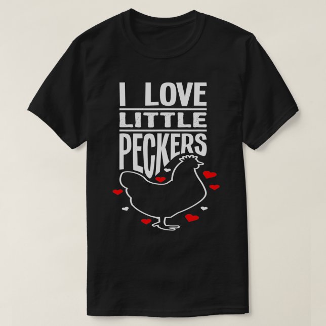 Camiseta Me encanta el obsequio divertido de los pequeños v (Diseño del anverso)