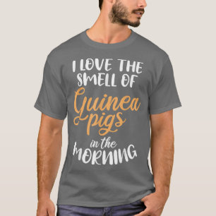 Camiseta Me encanta el olor de los cerdos de Guinea en la m
