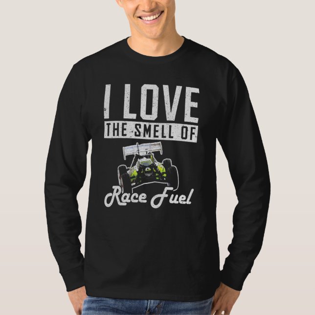 Camiseta Me Encanta El Olor Del Combustible De Raza Nitro B (Anverso)