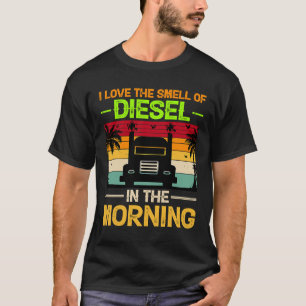 Camiseta Me encanta el olor del diesel en la mañana