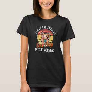 Camiseta Me encanta el olor del estiércol de vaca por la ma