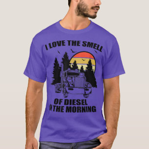 Camiseta Me Encanta El Olor Gracioso De Las Camioneras