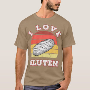 Camiseta Me encanta el pan vegano sin gluten