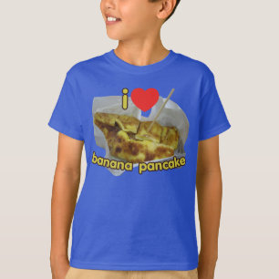 Camiseta Me Encanta El Panqueque Bananero (Corazón)... Comi