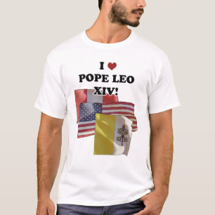 Camiseta ¡Me Encanta El Papa Leo XIV! (Versión II)