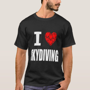 Camiseta Me encanta el paracaidismo