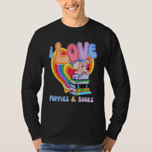 Camiseta Me encanta el pastel y los libros el verano estéti