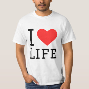 Camiseta Me encanta el pegatina de la plaza vital