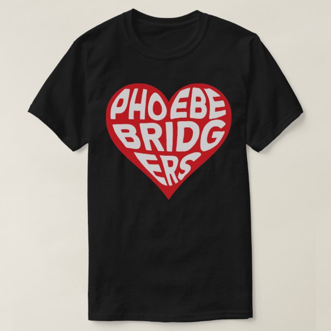 Camiseta ME ENCANTA EL Pegatina DE PHOEBE BRIDGERS (Diseño del anverso)