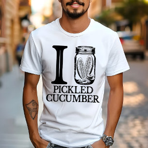 Camiseta Me encanta el pepino picado - pepino de rosca vint