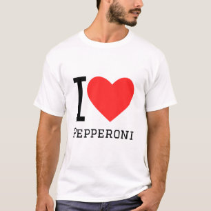 Camiseta Me encanta el pepperoni