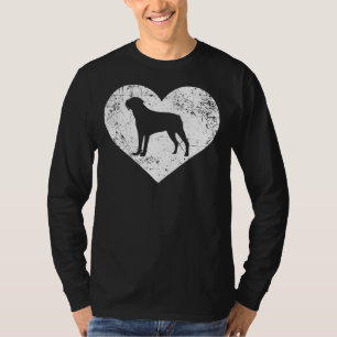 Camiseta Me encanta el perro de Rottweiler