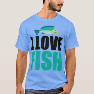 Camiseta Me encanta el pescado 5