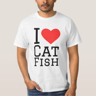 Camiseta Me encanta el pez gato