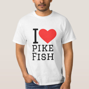 Camiseta Me encanta el pez lucio