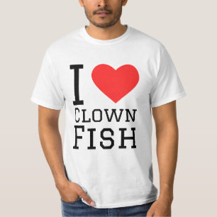 Camiseta Me encanta el pez payaso