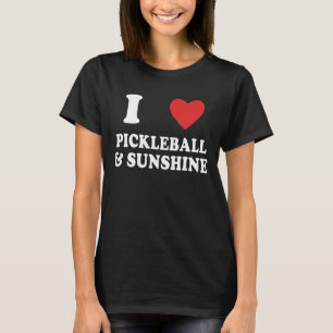 Camiseta Me Encanta El Pickleball Y Los Chistes Sunshine Pi
