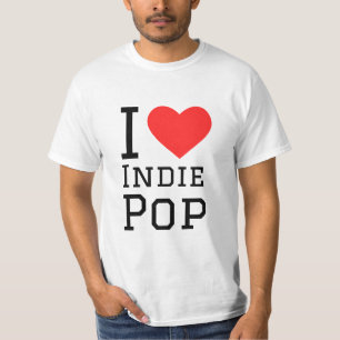 Camiseta Me encanta el pop independiente