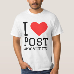 Camiseta Me encanta el post apocalíptico