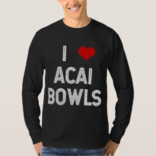 Camiseta Me encanta el postre de frutas de los bollos de Ac
