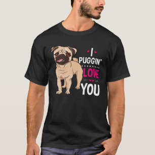 CAMISETA ME ENCANTA EL PUGGIN QUE CUTE EL PROPIETARIO DE RE