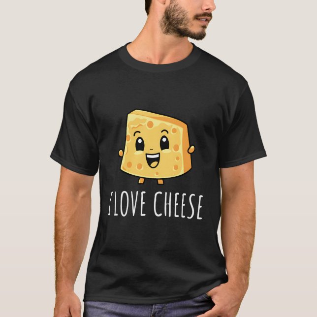 Camiseta Me Encanta El Queso (Anverso)