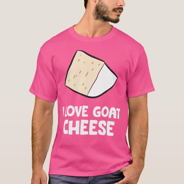 Camiseta Me Encanta El Queso De Cabra (Anverso)