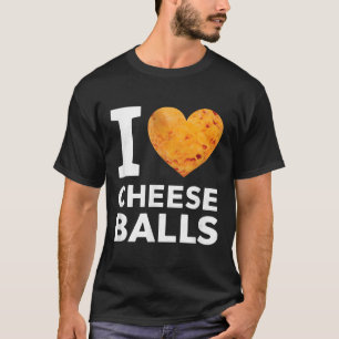 Camiseta Me Encanta El Queso Funny Cheeseball Y El Amante D