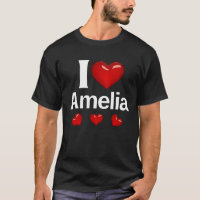Me encanta el regalo de Amelia para amigos estilo 