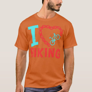 Camiseta Me encanta el regalo de bicicleta MTB
