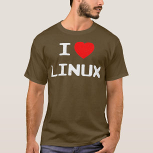 Camiseta Me encanta el regalo de la persona de TI de Linu N
