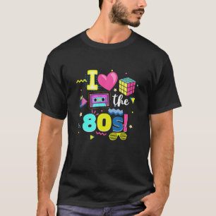 Camiseta Me Encanta El Regalo De Los Años 80 Tee Fiesta De