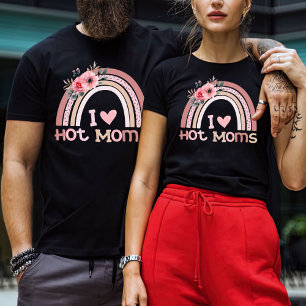 Camiseta Me Encanta El Regalo De Madres Calientes Para Mamá