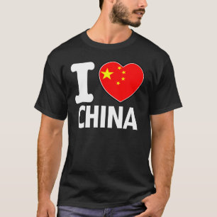 Camiseta Me encanta el regalo de porcelana