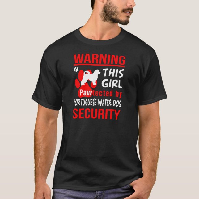 Camiseta Me encanta el regalo gracioso de Perro de Agua Por (Anverso)