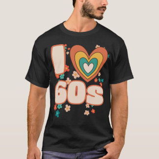 Camiseta ME ENCANTA el retro groovy de los años 60