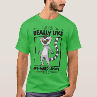 Camiseta Me encanta el RingTail Lemurs 1