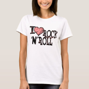 Camiseta Me encanta el rock and roll