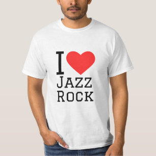 Camiseta Me encanta el rock de jazz