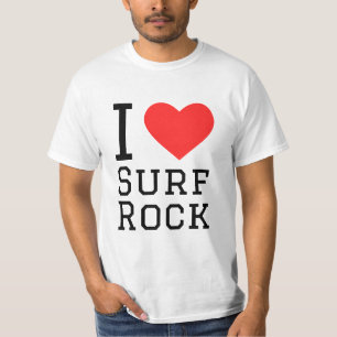 Camiseta Me encanta el rock de surf