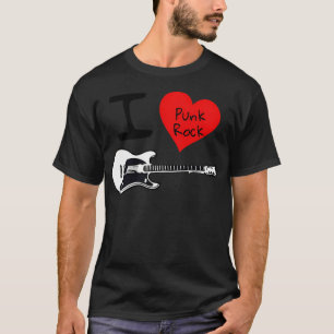 Camiseta Me encanta el rock Punk