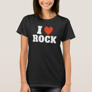 Camiseta Me encanta el rock y el rock Roll