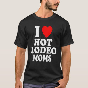 Camiseta Me Encanta El Rodeo Caliente Mamás Chicas Carreras
