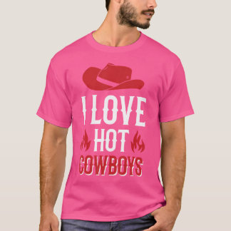 Camiseta Me encanta el Rodeo Occidental de Cowboys caliente