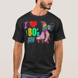 Camiseta Me encanta el rollo rosa de las piernas del arco i
