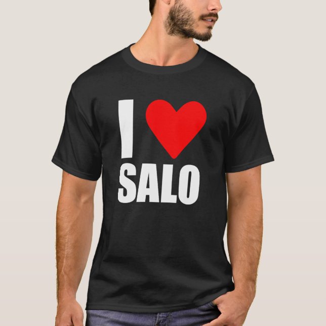 Camiseta Me encanta el salón ucraniano (Anverso)