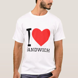 Camiseta Me encanta el sándwich