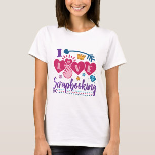 Camiseta Me encanta el Scrapbookero