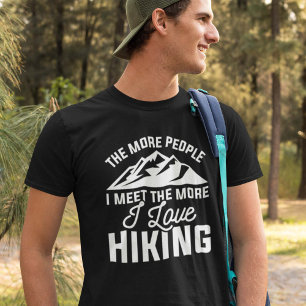 Camiseta Me encanta el senderismo