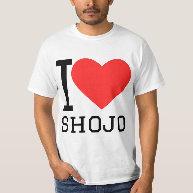Camiseta Me encanta el shojo (Anverso)